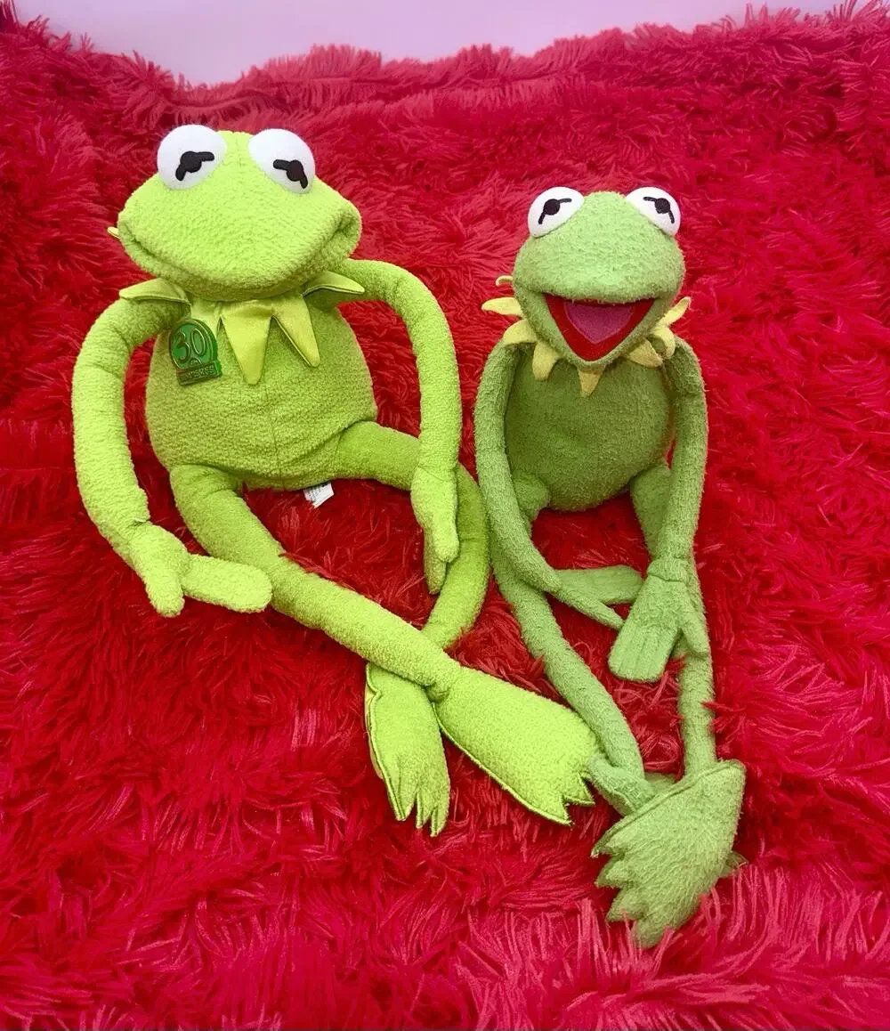 VTG 90s Eden Toys Kermit Wind Up Music & VTG Talking Kermit 30th Anniversary,